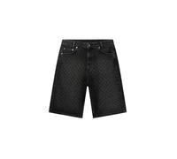 Daily Paper Short LASER MONOGRAM DENIM SHORTS in Noir EU XS