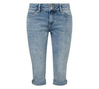 Short en jean femme QS Capri Bleu 36