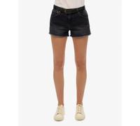 Superdry Hot Denim Shorts Noir 30 Femme