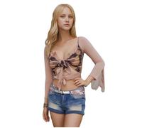 Short en Jean Femme - Taille Basse - Bleach Blue 40