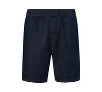 Short en jean taille Ã©lastique avec cordon QS Bleu M