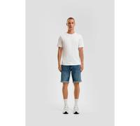 Short en jean taille mi-haute coupe droite Ã 5 poches QS John Bleu 29