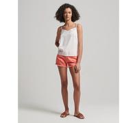 Superdry Studios High Rise Denim Shorts Rose 32 Femme