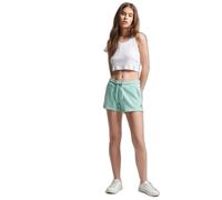 Superdry Vintage Logo Emb Jersey Shorts Vert XL Femme