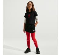 Short en jersey Nike pour Fille plus âgée Noir/Blanc XS