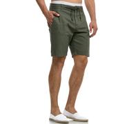 Short en lin Indicode pour hommes Bowmanville short short cordon bermuda