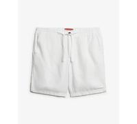 Superdry Merchant Linen Shorts Blanc M Homme