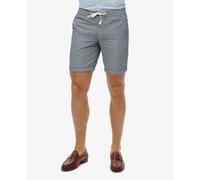 Short en lin Superdry The Merchant Store Bleu XL
