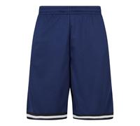 Urban Classics Shorts Stripes Mesh Bleu foncé/Noir/Blanc Taille S Homme