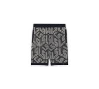Short en maille cÃŽtelÃ©e avec emblÃšme Lyle & Scott Bleu 2XL