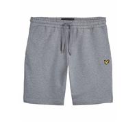 Short en molleton à logo en coton biologique pour homme - Lyle & Scott - Gris S