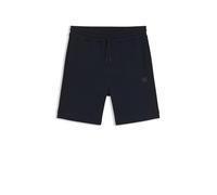 Hugo Boss Short Sewalk en molleton de coton avec écusson logoté Bleu foncé XXL