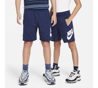 Short en molleton Nike Club Fleece pour ado Midnight Navy/Blanc S