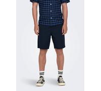 Short en tissu pour homme O&S Pantalon Bermuda Court Taille Genou ONSLINUS NEUF