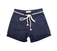 Short En Toile Bleu Nuit Fille Enfant Deeluxe 74