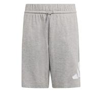 Adidas Short enfant Bold Knit 210 Unisexe Gris chiné/Blanc Taille 140 (9/10 ans)