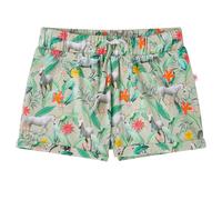 Short Enfant Cordon de Serrage Vêtement Imprimé Licorne Plante Kaki Clair 116 vi