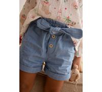 Short Enfant En Chambray Ciao Milano Bleu 5A