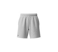Short Enfant En Coton Gris Chiné, Vert 10A