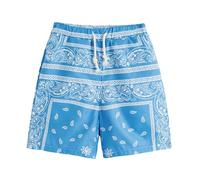 Short Enfant Garçon de Loisirs Shorts et Bermudas Unisexe Léger Respirant avec Cordon Casual Sport Sweatpants Ado Garcon 4-14 Ans