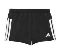 adidas Fille Train Essentials 3-Stripes Shorts, Black/White, 11-12 Years