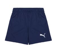 PUMA Mixte enfant Teamrise Jr shorts, Peacoat-puma White, 128 EU