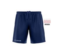 Short enfant Givova Capo Interlock Bleu 4XS