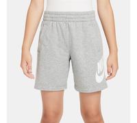 Short en molleton Nike Sportswear Club Fleece pour ado Dark Grey Heather/Base Grey/Blanc L