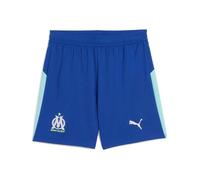 PUMA Short 25/26 Olympique de Marseille Enfant et Adolescent, Vêtements, Bleu, 7-8Y 7-8Y