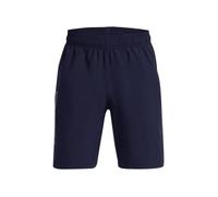 Short enfant tissé bleu marine Under Armour - Coupe large - Polyester recyclé XL