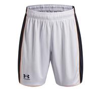 Under Armour Short de train Ch pour enfants, Blanc/bleu marine, 13 ans