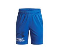 Under Armour Short Tech Logo pour garçon (402) Bleu Atlantis/Bleu Marine/Blanc Taille L
