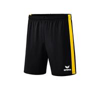 Erima Short Retro Star Mixte Noir/Jaune Taille M