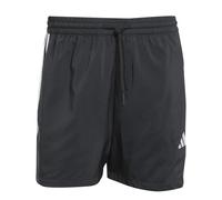 Adidas Short homme Essential Three Stripes Chelsea 5IN Noir/Blanc Taille S