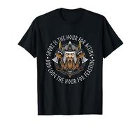 Short est l'heure pour la mythologie nordique viking nordique T-Shirt