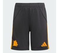 Short extérieur AS Roma 25/26 Enfants Black / Crew Orange 13-14A