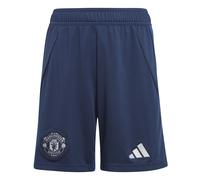 Adidas Manchester United 24/25 Away Junior Shorts Bleu 7-8 Years Garçon