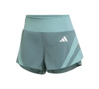 Adidas Adizero Archive Running Gel 4´´ Shorts Gris L Femme