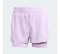 Adidas Femme Own The Run Climacool 2in1 Short, Powder Plum, L