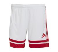Adidas Short Squadra 25 Femme Blanc/Team Power Red 2 Taille M (38-40)
