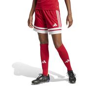Adidas Short femme SQUADRA25 Team Power Rouge 2/Blanc Taille XXS
