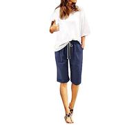 Short Femme Confortable Mini Short Grande Taille Short Simili Cuir Noir Short en Cuir Moulant Bermuda Femme Tendance Shorty Femme Surf Short en Femme Short en Jean Femme Mi Long Short en Jean Grande