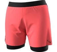 Dynafit Short Alpine Pro 2/1 Femme 2-en-1 Rose/Noir Taille M