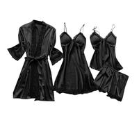 Short Femme Ete Maillot Robe Pyjama Grande Taille Pyjamas pour Pyjashort Coton Corsaire Été Vetements Mode Bas De Pantacourt Pijamas Ensemble Shirt Couple Pantalon Chemise Hiver Léger