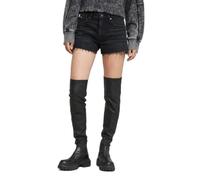 G-star True Raw Edge Denim Shorts Noir 26 Femme