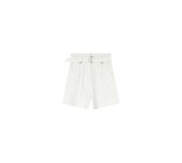 Grace & Mila Short femme ETANIEL Taille haute Ecru