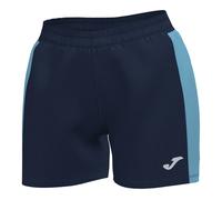 Joma Femme Maxi Shorts, Marine Foncé/Turquoise Fluo, XL EU