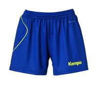 Kempa Curve Femme Shorts Deep Bleu/Fluo Jaune, FR (Taille Fabricant : XL)