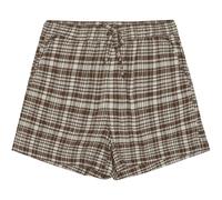 Short femme KnowledgeCotton Apparel Posey Check Seersucker GOTS/Vegan Beige S