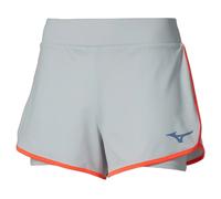 Short femme Mizuno Flex Gris M